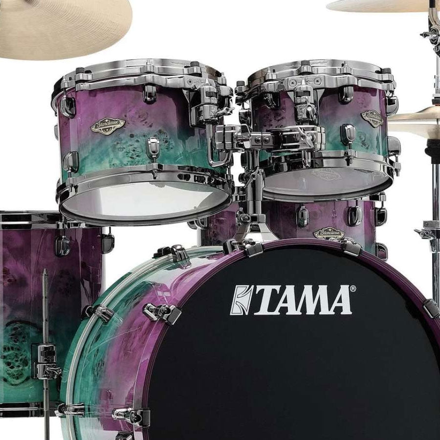 Trống Cơ Tama Starclassic Walnut/Birch LTD WBS52RBMS (22B/10T-12T/14F-16F), w/Black Nickel Shell Hardware - Việt Music