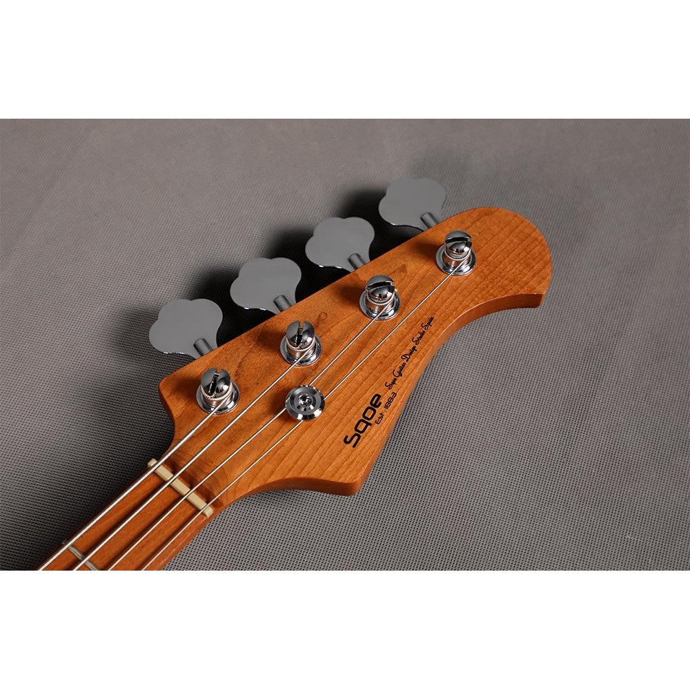 Đàn Guitar Bass Sqoe SJB600 SS, Maple Finngerboard - 4 Strings - Việt Music