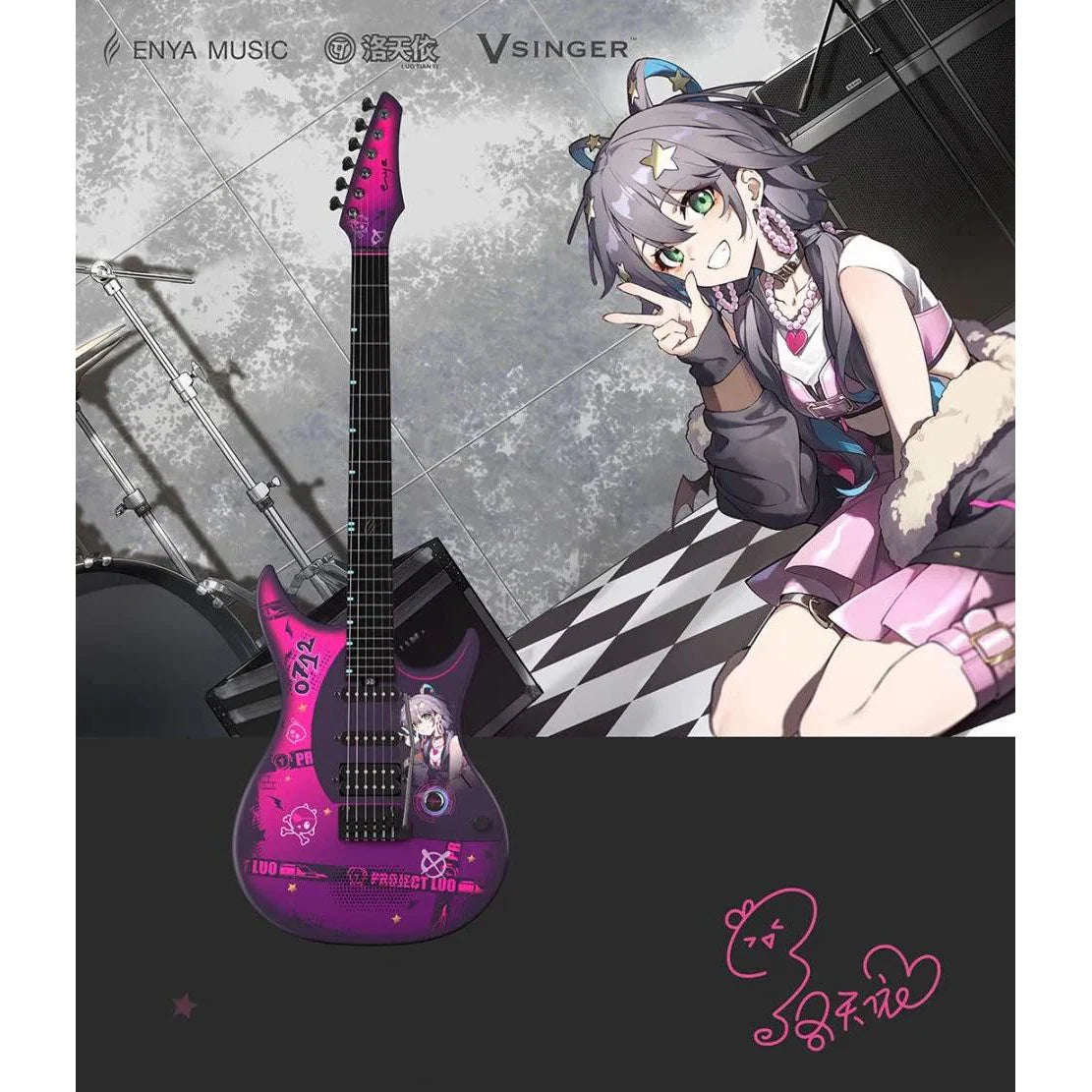 Đàn Guitar Điện Enya Inspire, Luo Tianyi - Việt Music