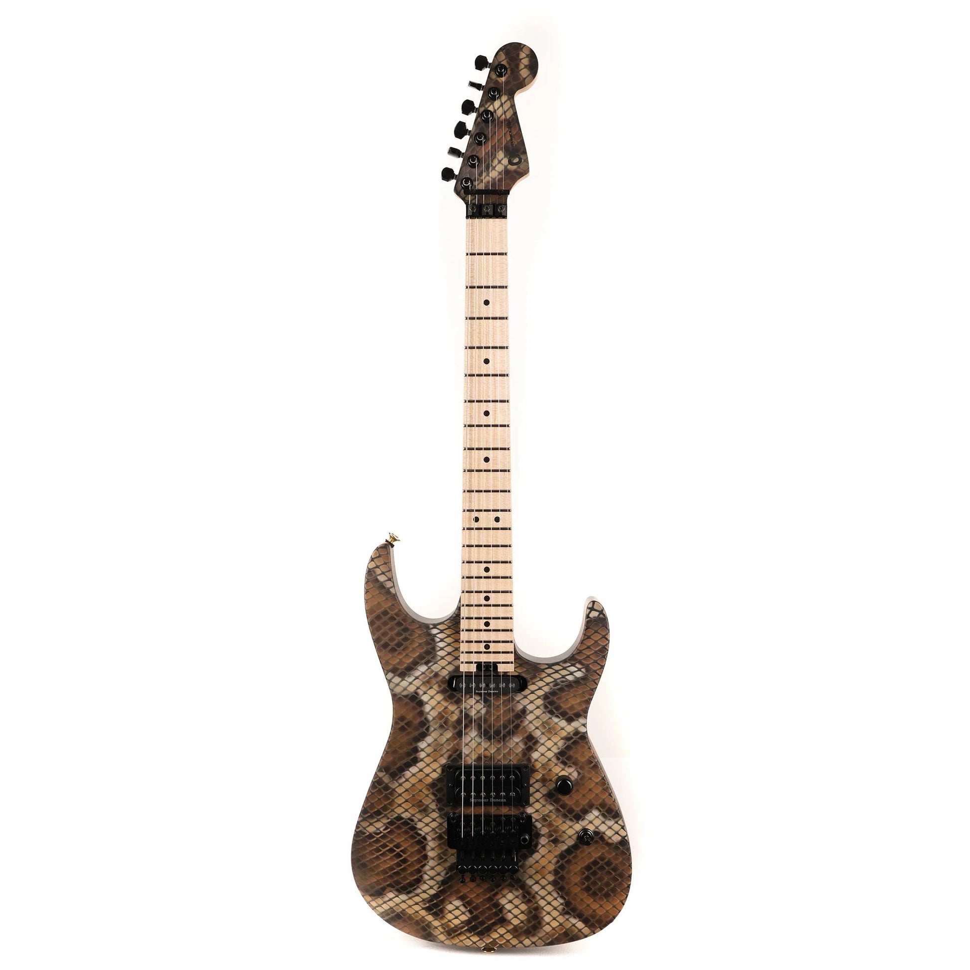 Đàn Guitar Điện Charvel Warren DeMartini USA Signature Snake HS, Maple Fingerboard, Snake Skin - Việt Music