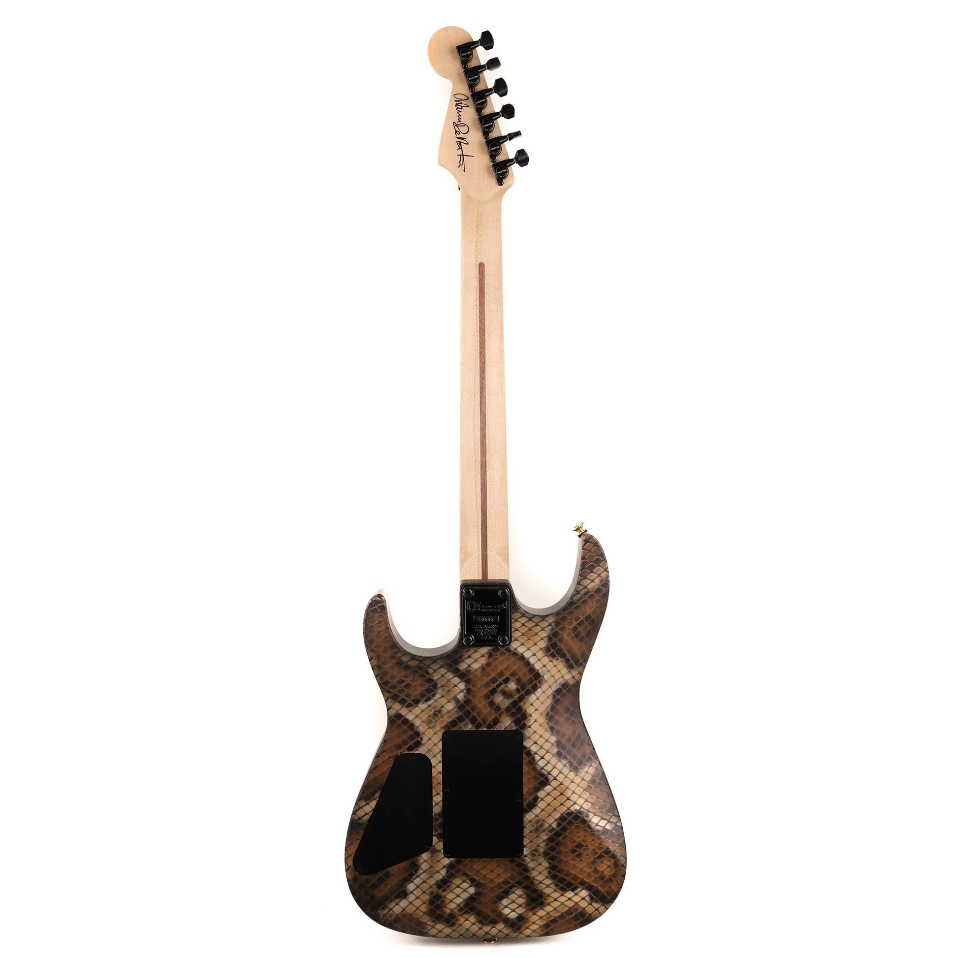 Đàn Guitar Điện Charvel Warren DeMartini USA Signature Snake HS, Maple Fingerboard, Snake Skin - Việt Music