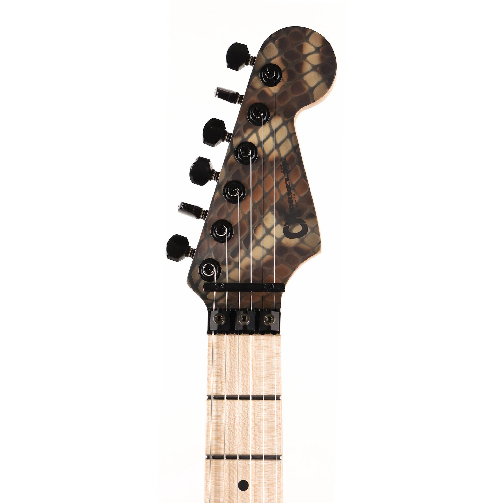 Đàn Guitar Điện Charvel Warren DeMartini USA Signature Snake HS, Maple Fingerboard, Snake Skin - Việt Music