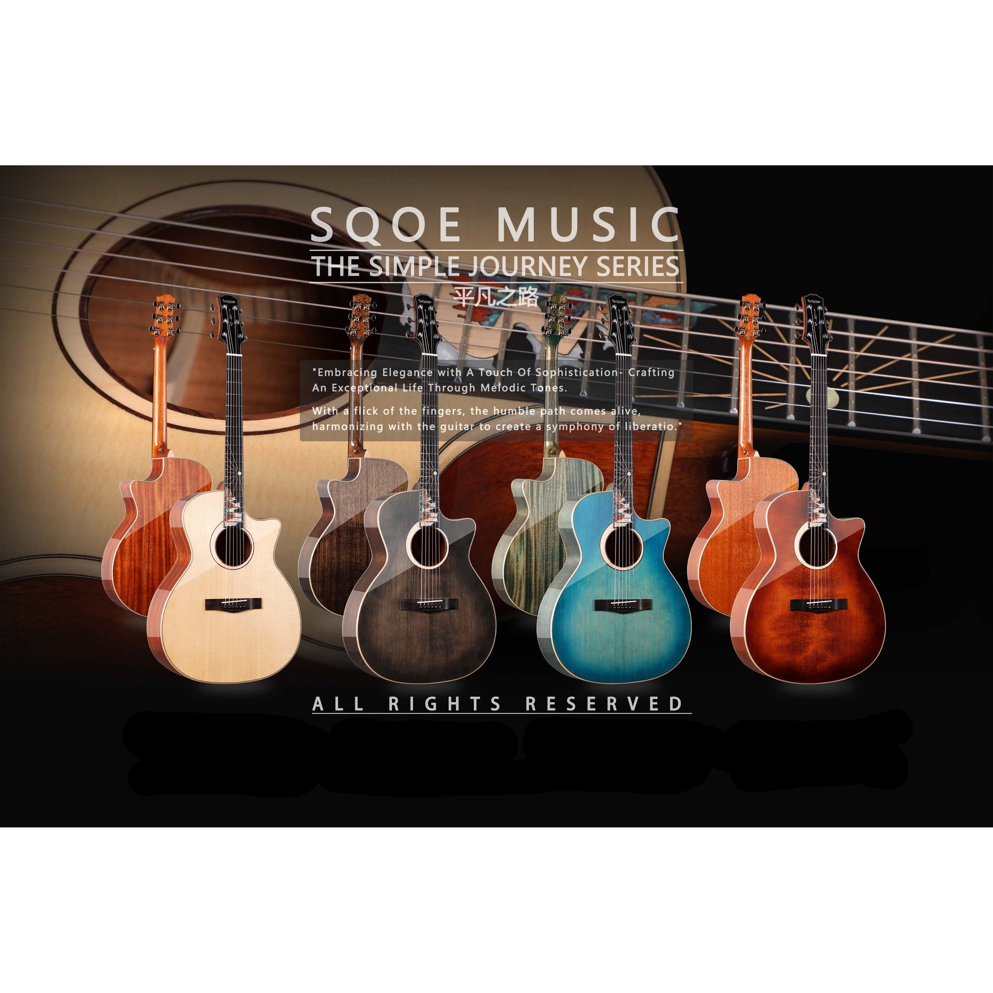 Đàn Guitar Acoustic Sqoe SQ-PFZL EQ - Việt Music