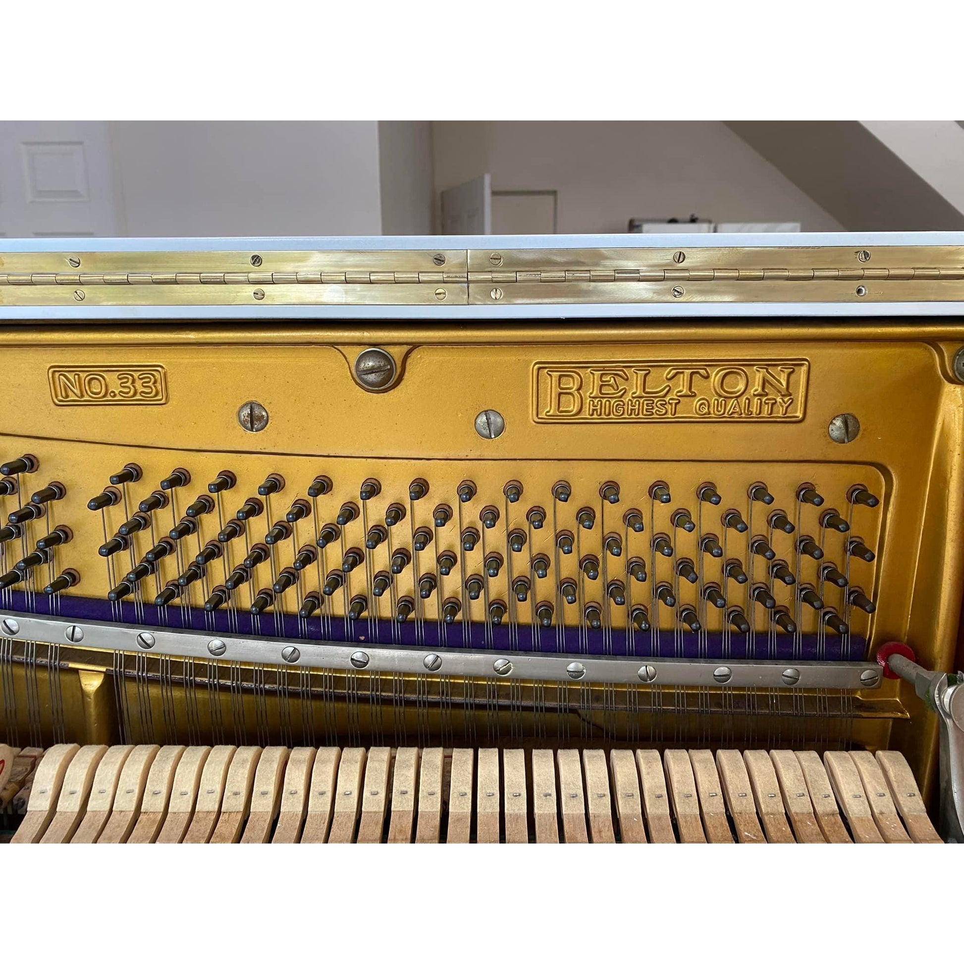 Đàn Piano Cơ Upright Belton No.33 - Qua Sử Dụng - Việt Music