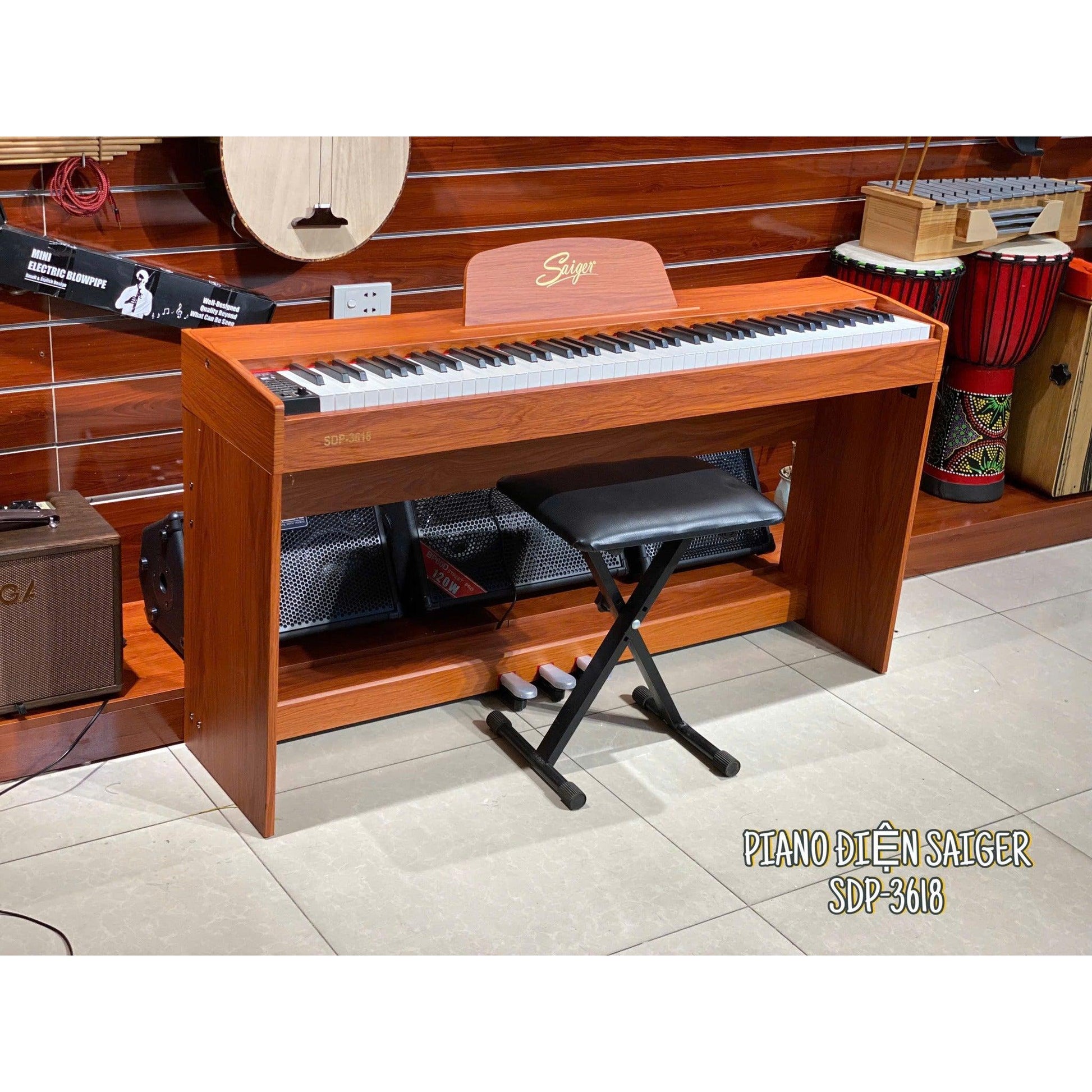 Đàn Piano Điện Saiger SDP-3618 - Việt Music