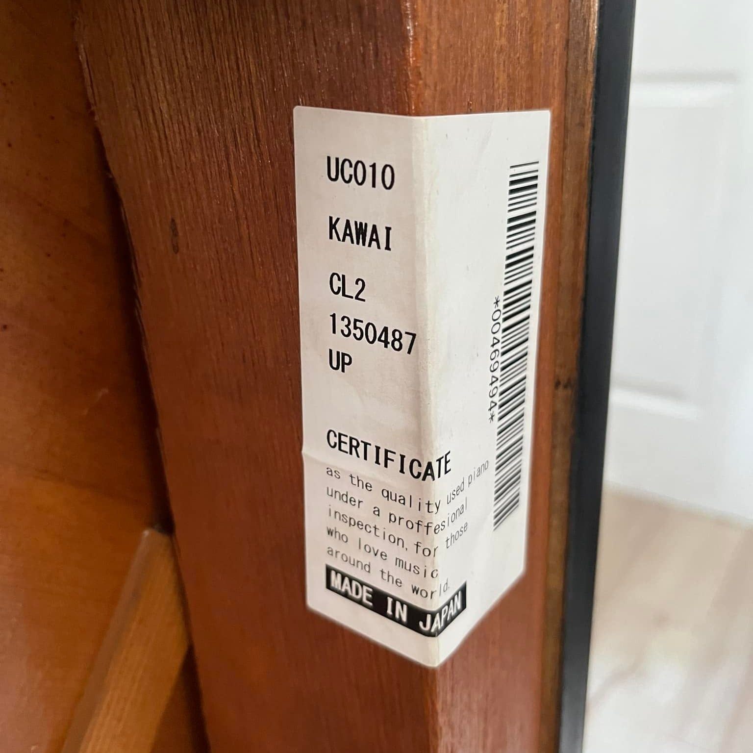 Đàn Piano Cơ Upright Kawai CL-2 - Qua Sử Dụng - Việt Music