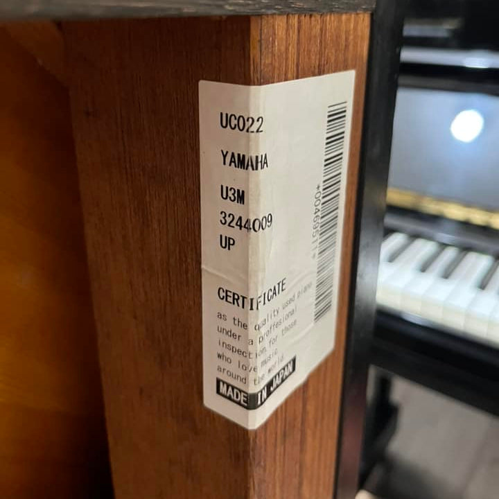 Đàn Piano Cơ Upright Yamaha U3M - Qua Sử Dụng - Việt Music