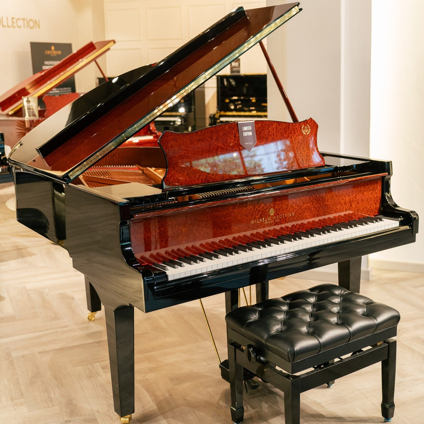 Grand Piano Wilhelm Grotrian WG188CC - 185th Anniversary - Việt Music