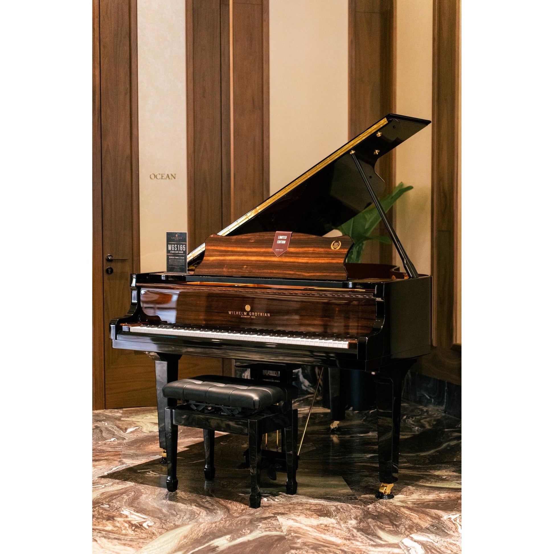 Grand Piano Wilhelm Grotrian WGS165AR - 185th Anniversary - Việt Music