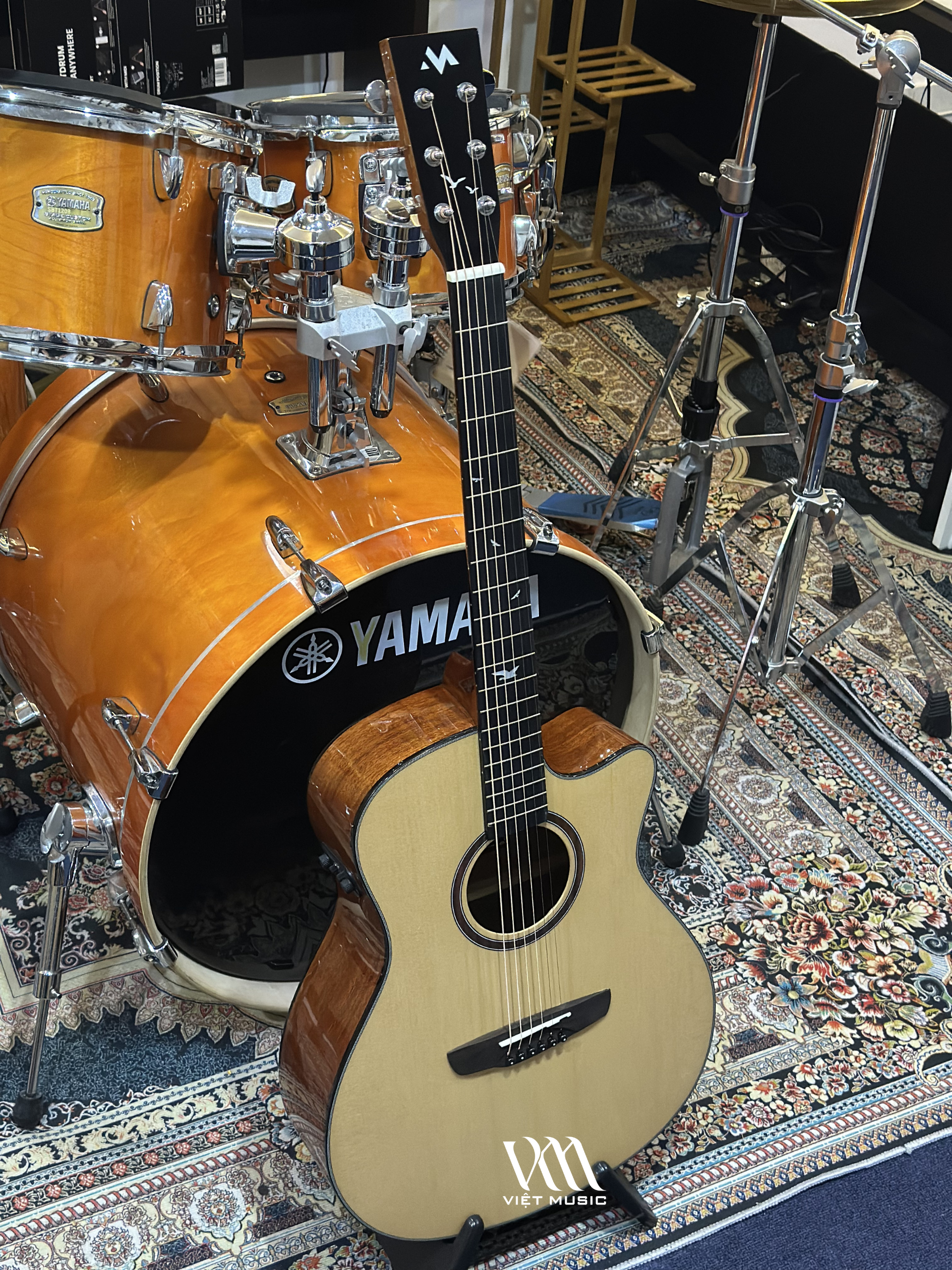 Đàn Guitar Acoustic Murcia AS-10CE - Việt Music