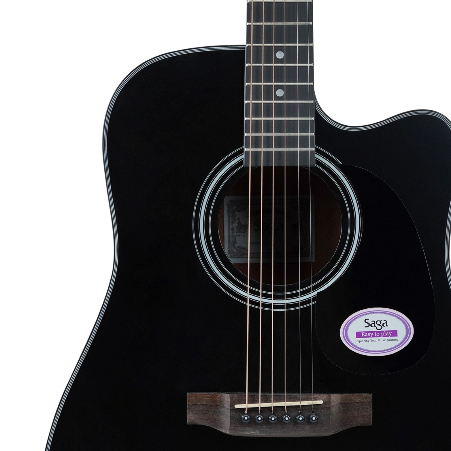 Đàn Guitar Acoustic Saga SF600CE - Việt Music