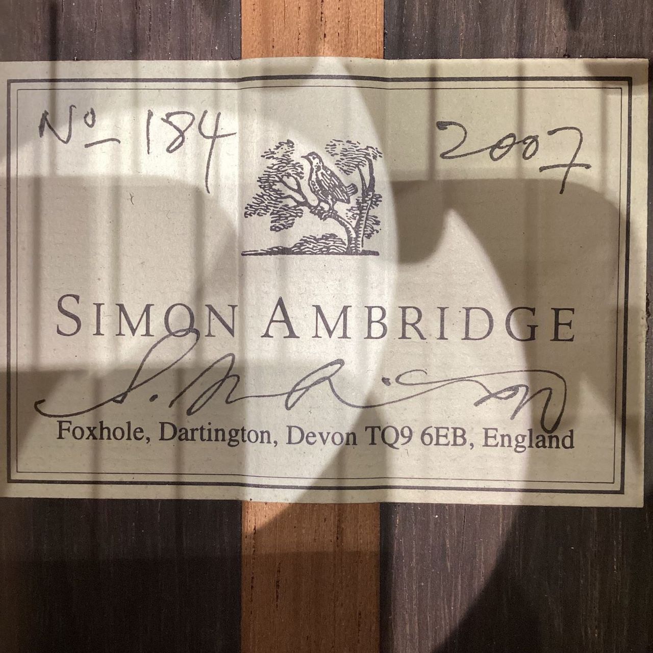 Đàn Guitar Classic Simon Ambridge No.184 Spruce 2007 - Việt Music