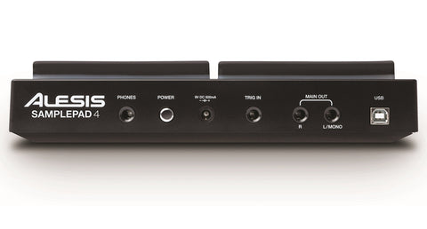 Alesis SamplePad4 tích hợp đầy đủ các cổng kết nối