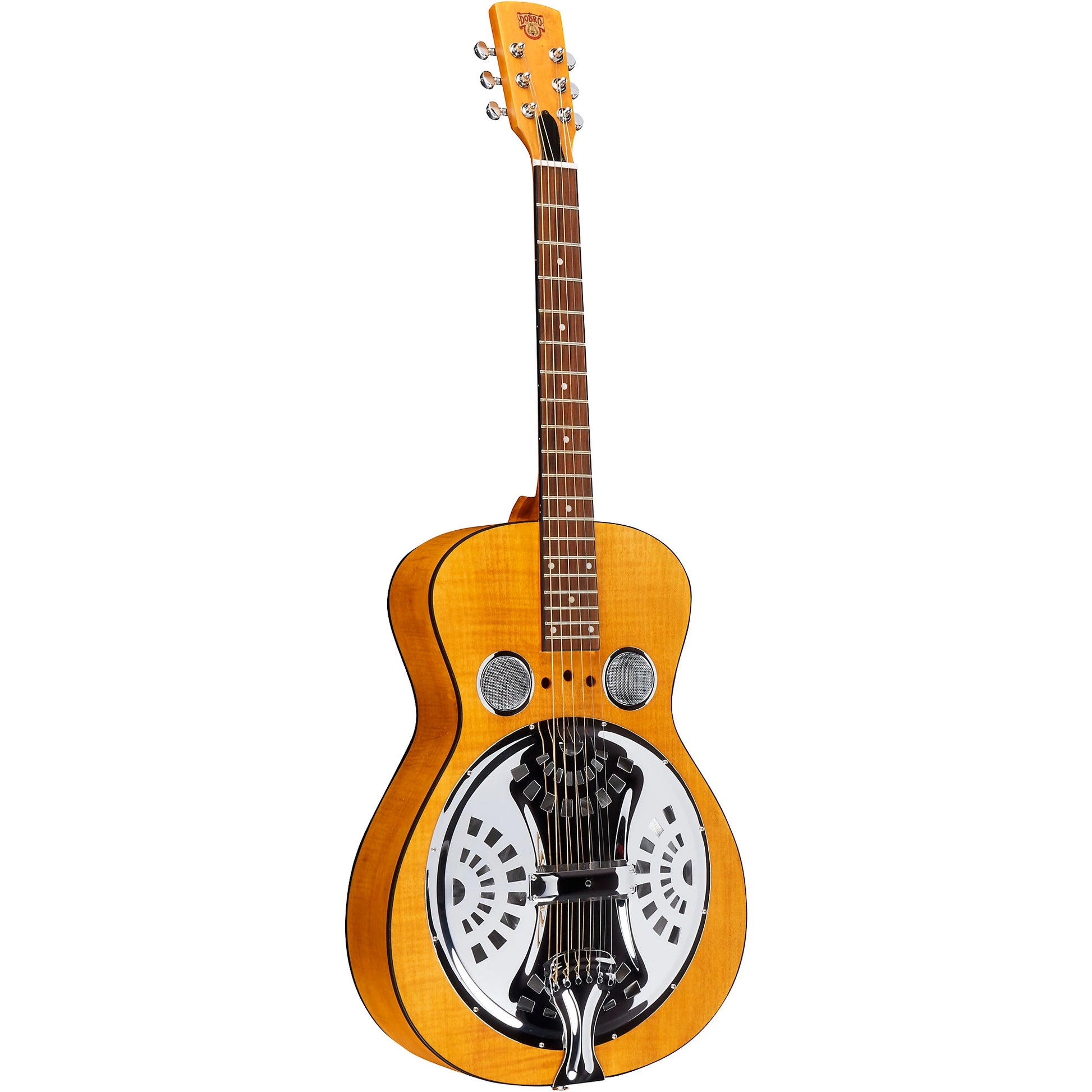 Đàn Guitar Acoustic Resonator Epiphone Dobro Hound Dog Deluxe Round Neck, Vintage Brown - Việt Music