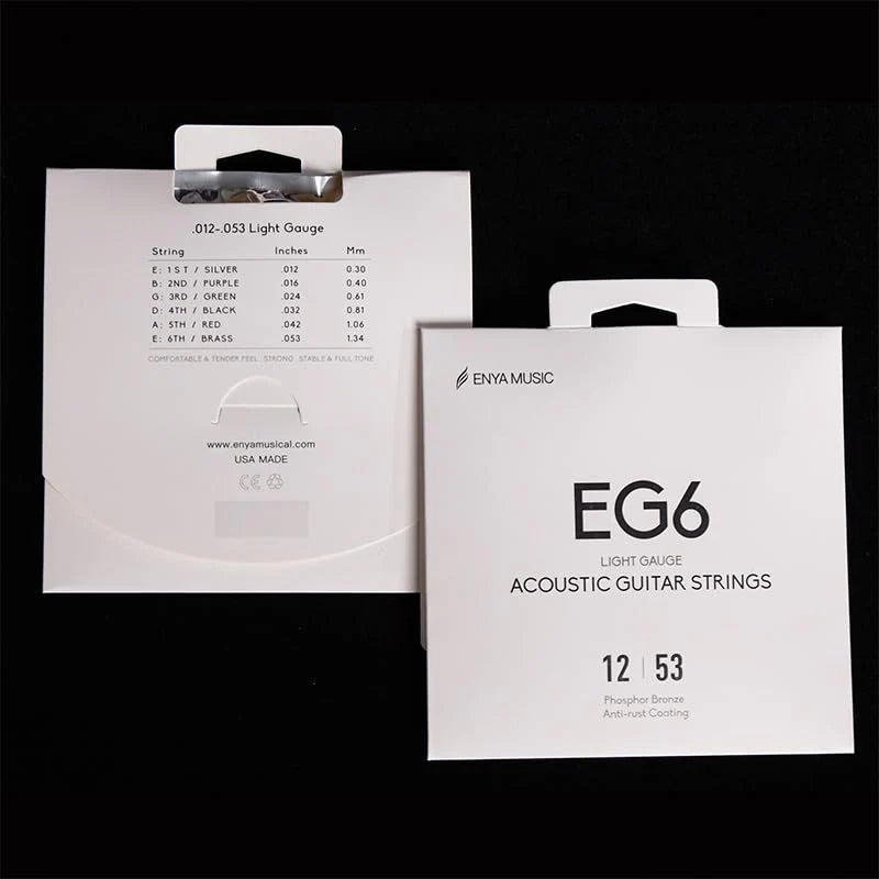 Dây Đàn Guitar Acoustic Enya EG6 - Việt Music