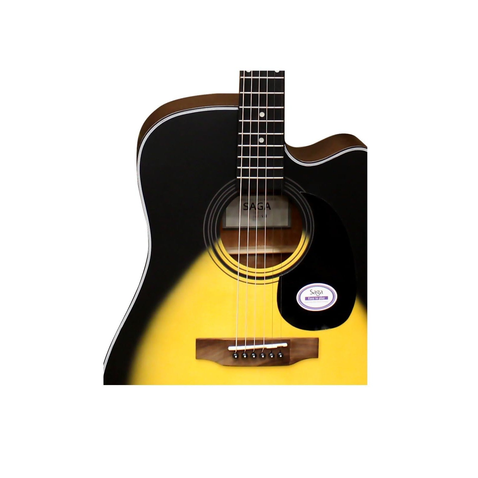 Đàn Guitar Acoustic Saga SF600C - Việt Music