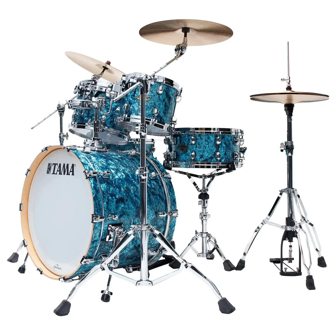 Trống Cơ Tama Starclassic Walnut/Birch WBR42S (22B/10T-12T/16F), Duracover Wrap Finishes - Việt Music