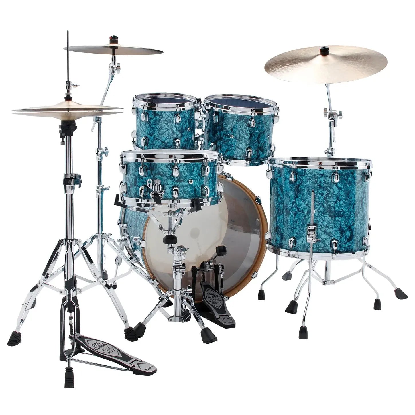 Trống Cơ Tama Starclassic Walnut/Birch WBR42S (22B/10T-12T/16F), Duracover Wrap Finishes - Việt Music