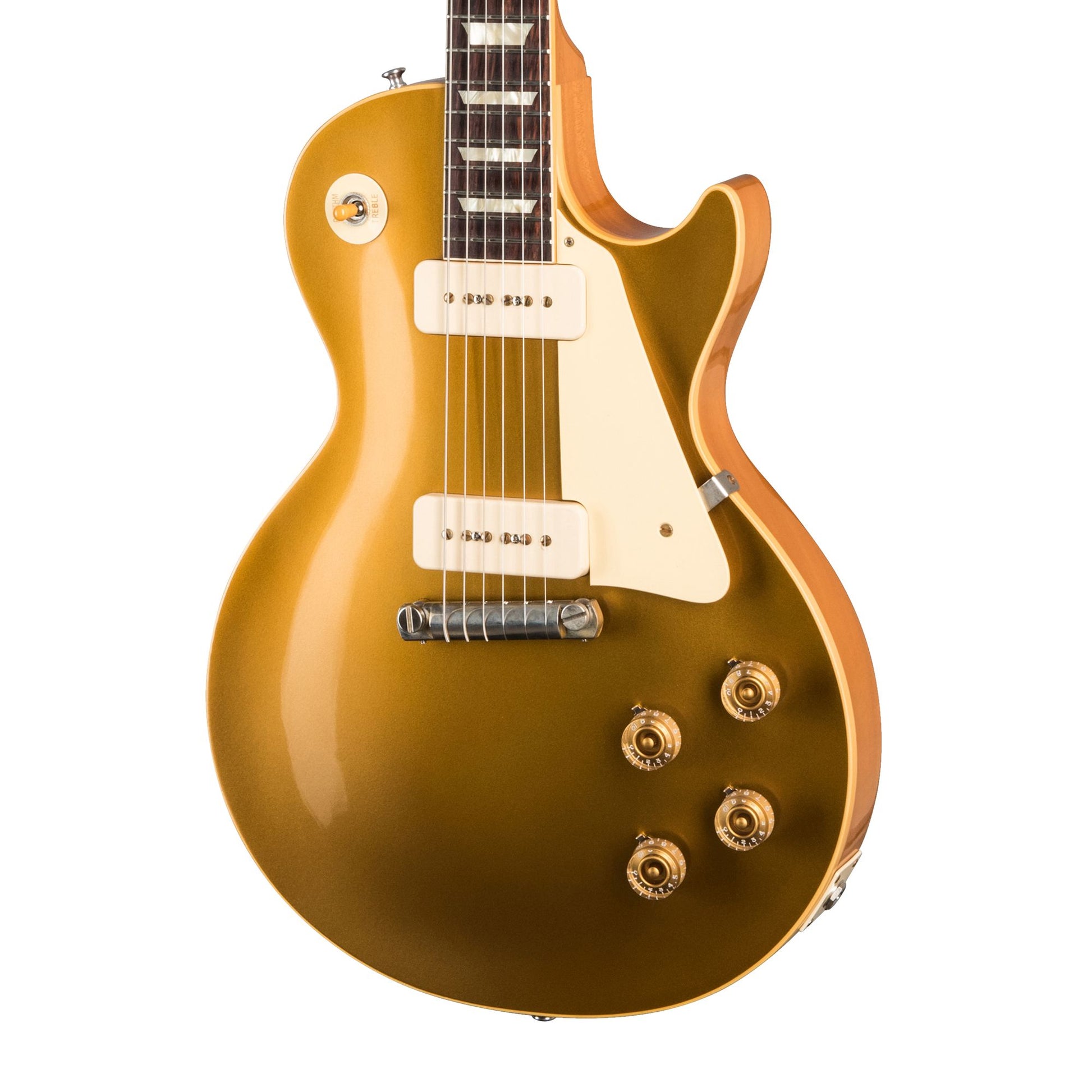 Đàn Guitar Điện Gibson Custom 1954 Les Paul Goldtop Reissue VOS HH, Rosewood Fingerboard, Double Gold - Việt Music