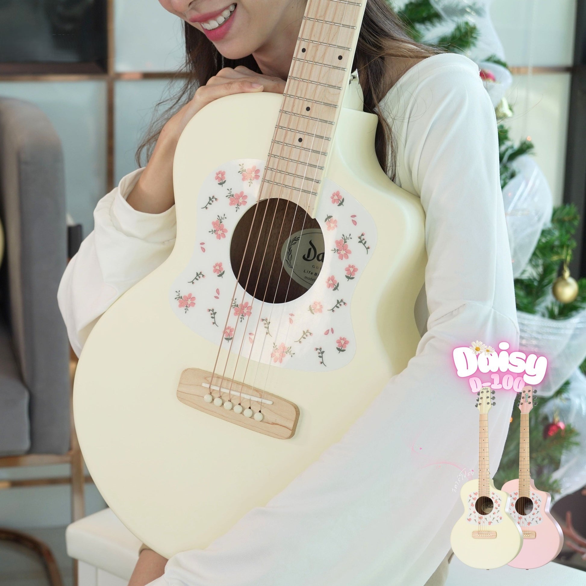 Đàn Guitar Acoustic Daisy D100 Size 1/2 - Việt Music