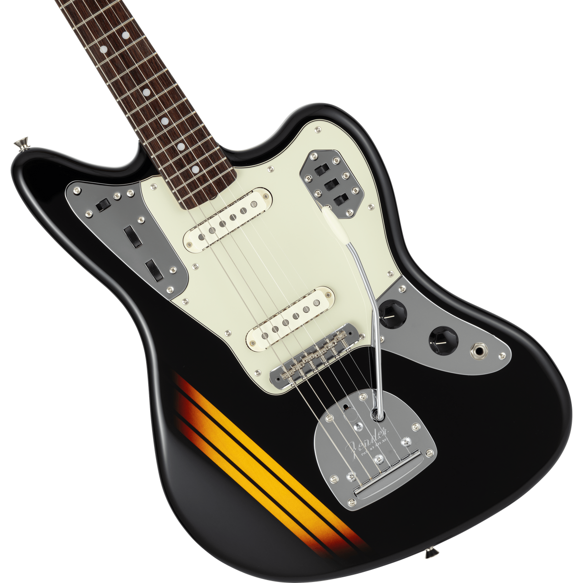 Đàn Guitar Điện Fender Made in Japan Traditional 2025 Collection 60s Jaguar SS, Rosewood Fingerboard - Competition Aged Natural (FBD)