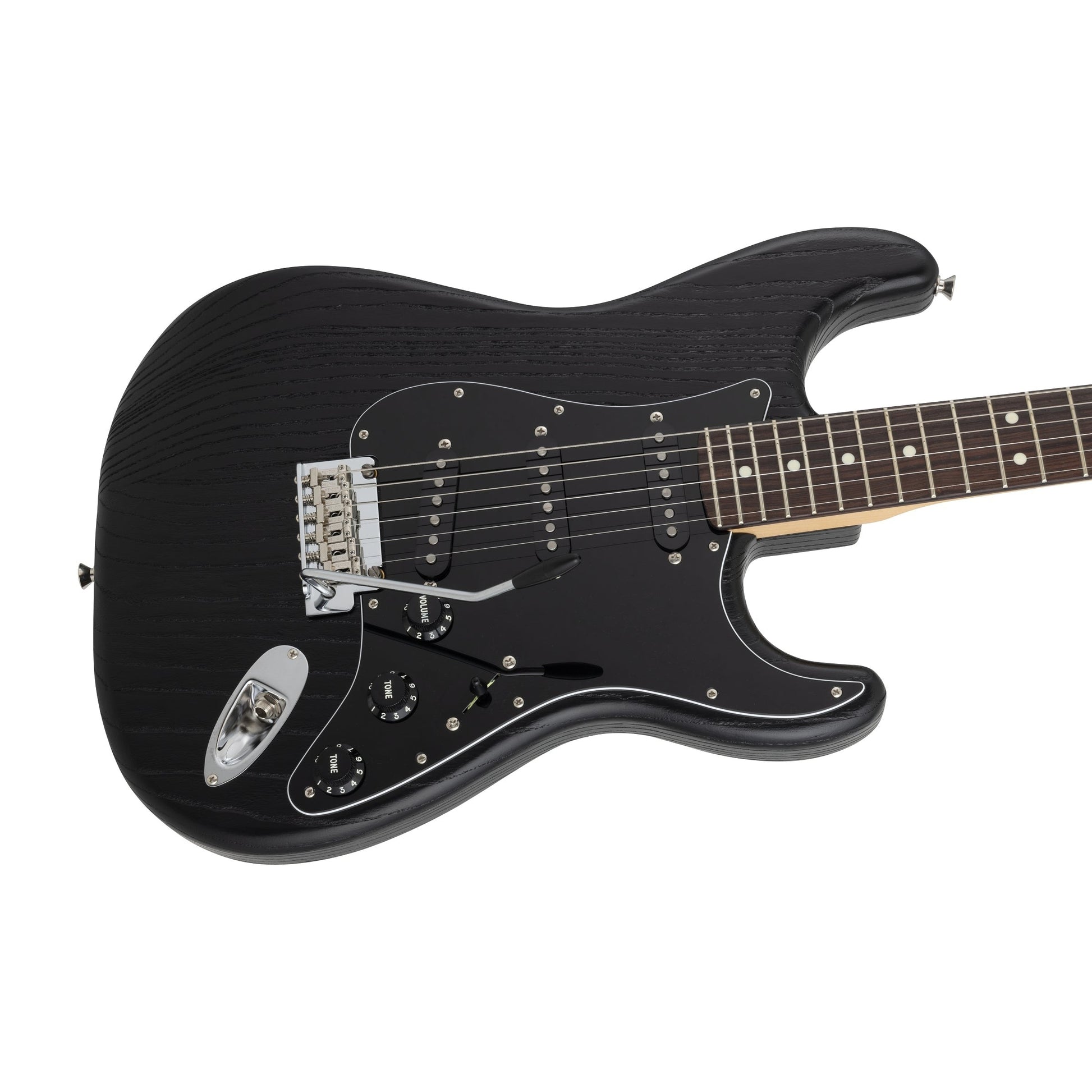 Đàn Guitar Điện Fender Made in Japan Limited Hybrid II Stratocaster Sandblast SSS, Rosewood Fingerboard, Black - Việt Music