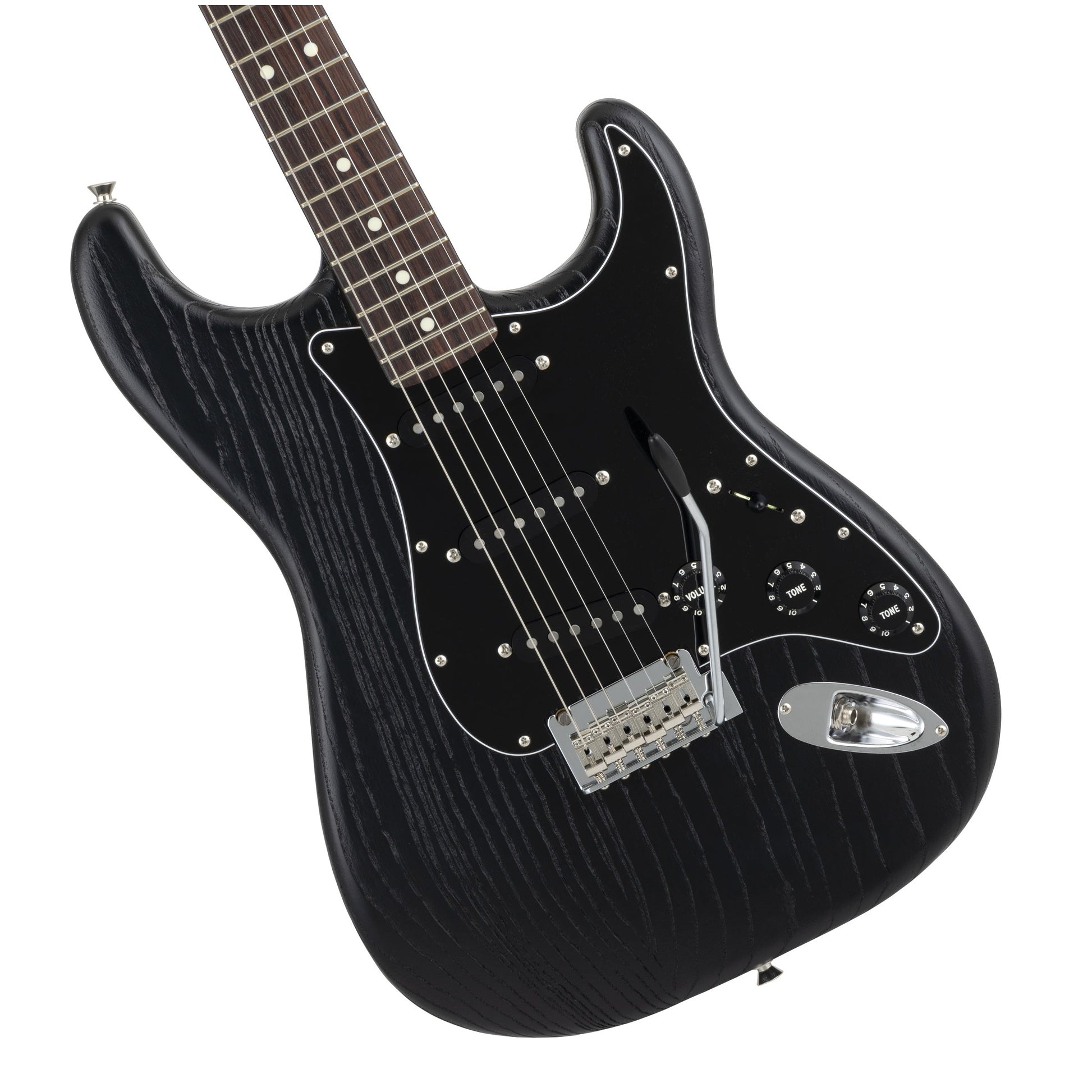 Đàn Guitar Điện Fender Made in Japan Limited Hybrid II Stratocaster Sandblast SSS, Rosewood Fingerboard, Black - Việt Music