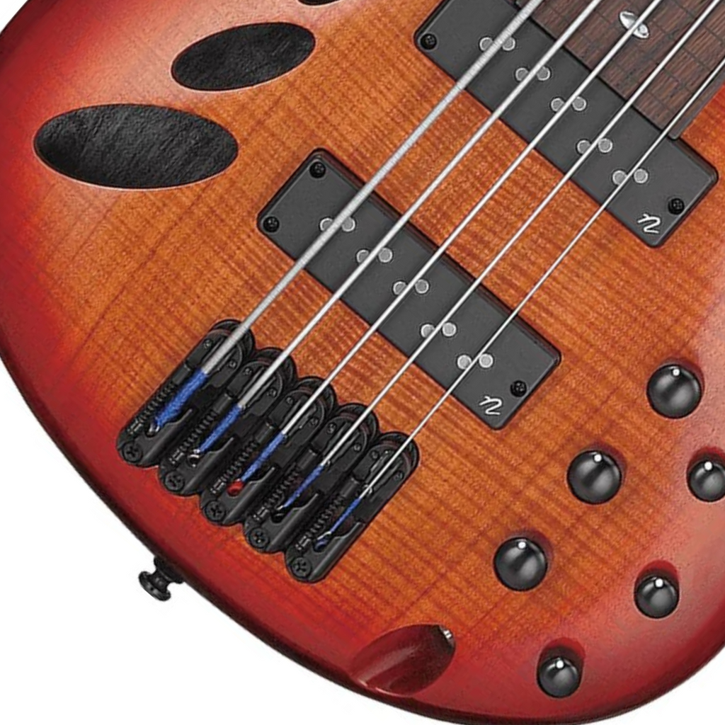 Đàn Guitar Bass Ibanez SRD905F - SR Workshop SS, Panga Panga Fingerboard, Brown Topaz Burst Low Gloss - 5 Strings