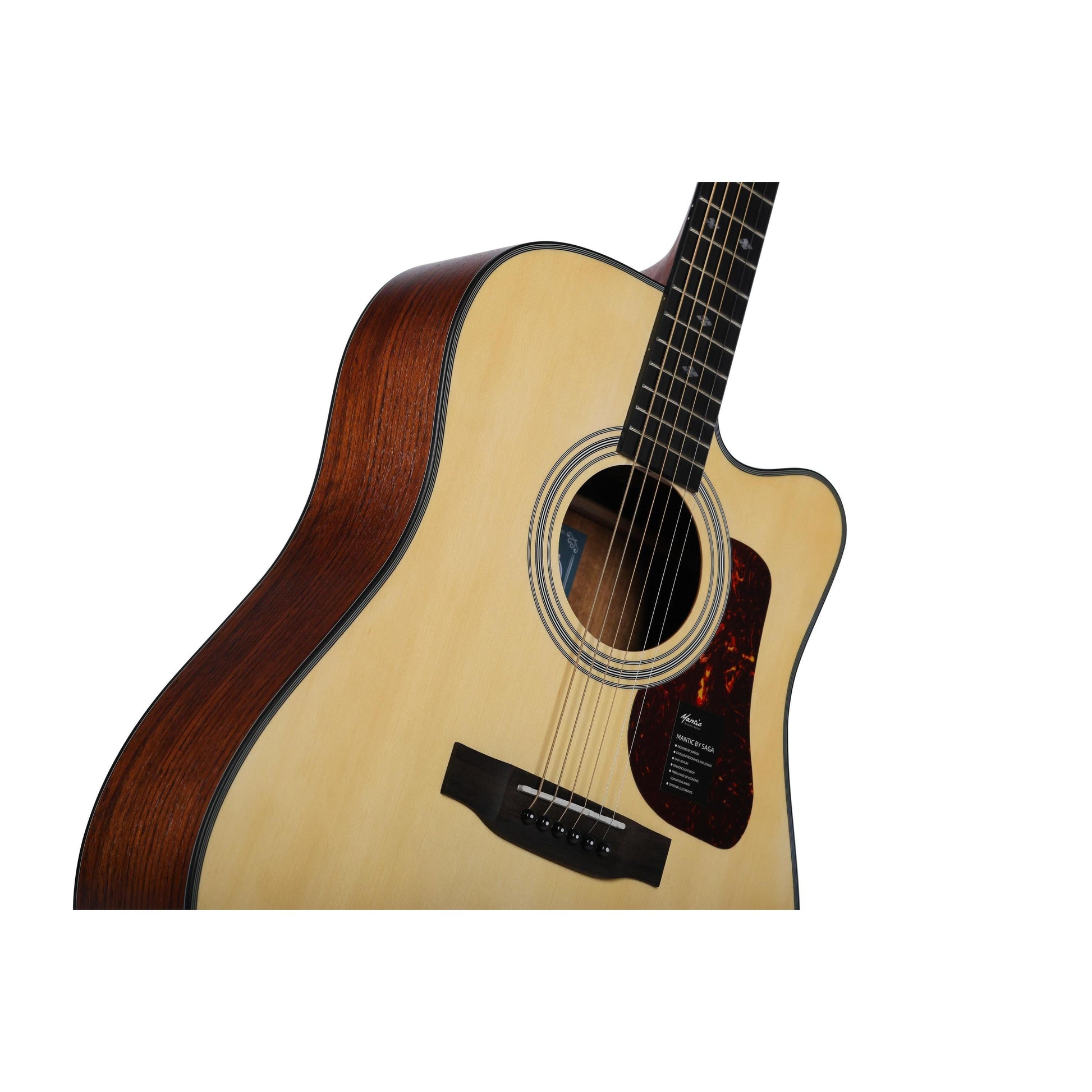 Đàn Guitar Acoustic Mantic AG-370C - Việt Music