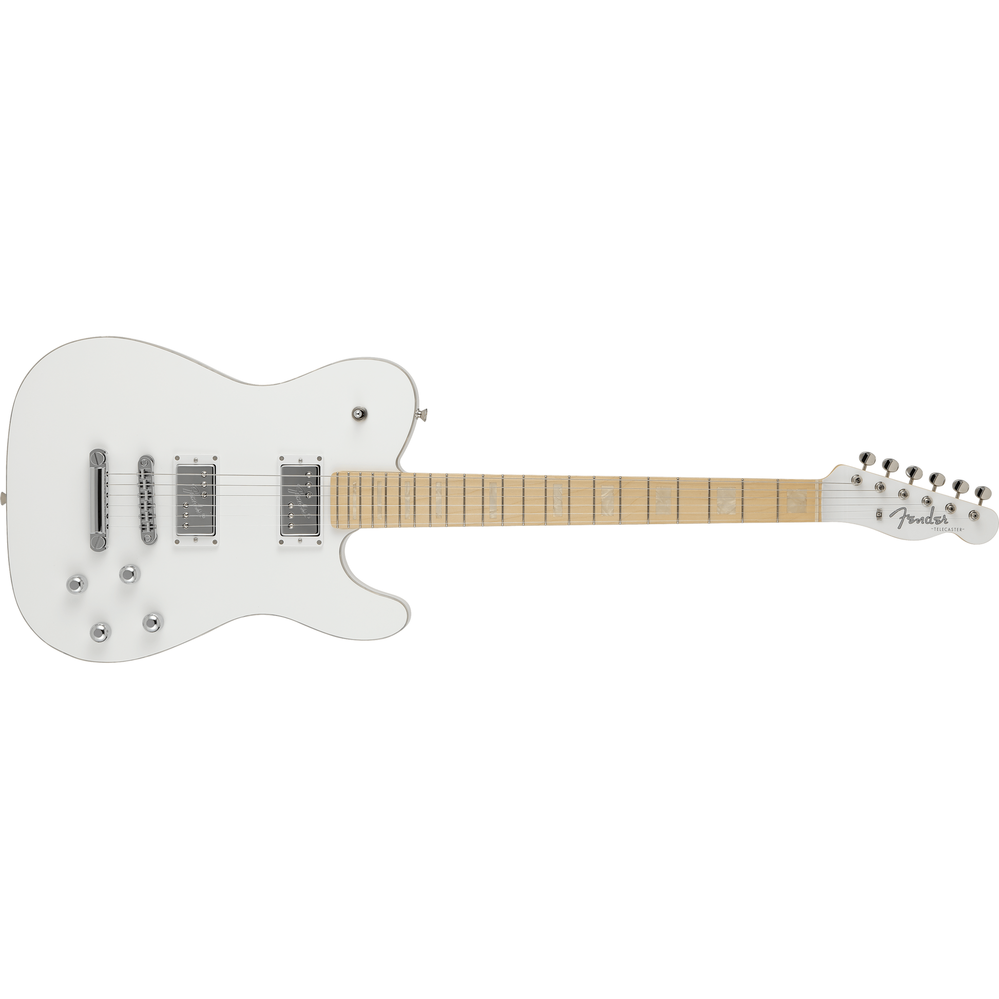 Đàn Guitar Điện Fender Artist Haruna Telecaster Boost HH, Maple Fingerboard, Arctic White - Việt Music