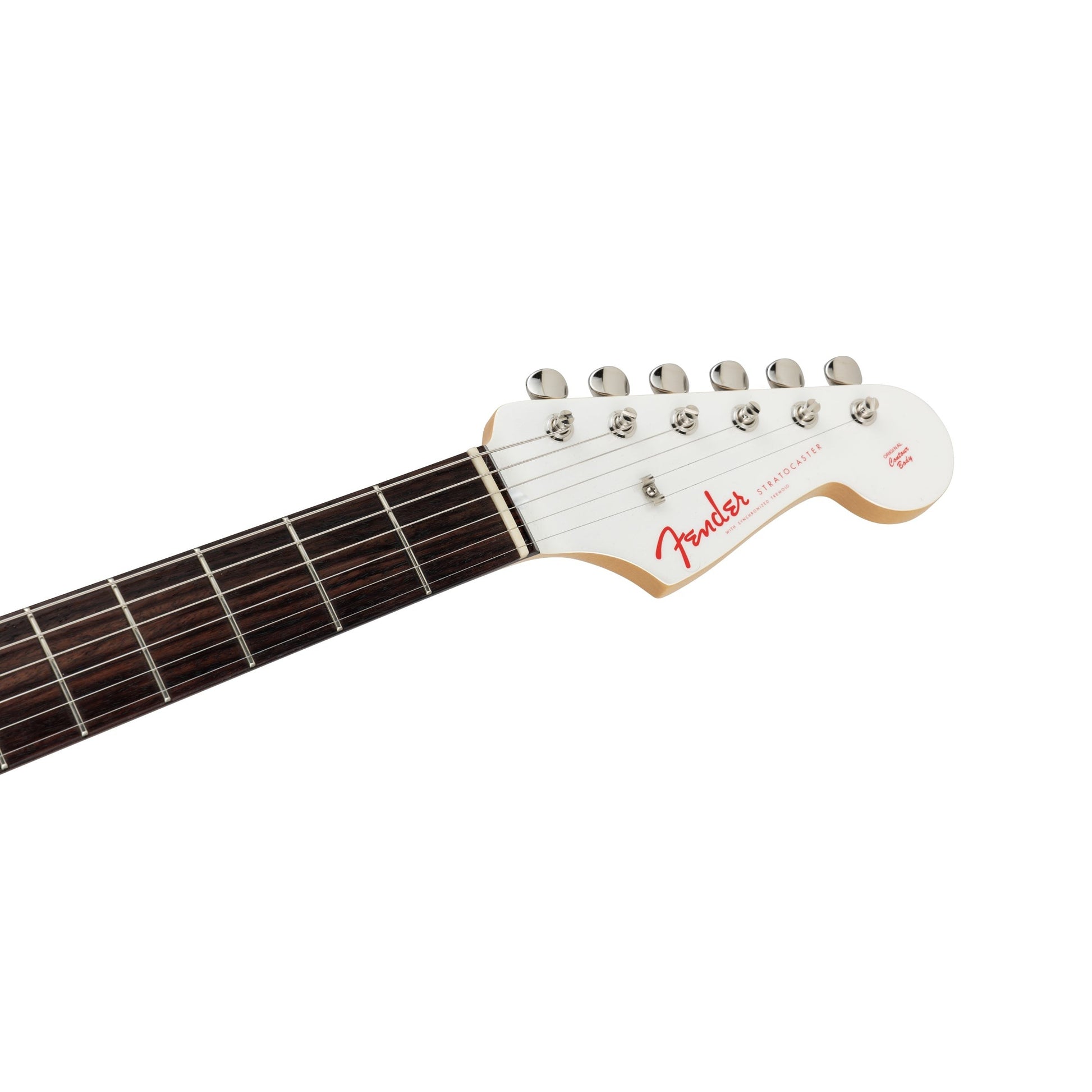 Đàn Guitar Điện Fender Made in Japan Limited Hello Kitty Stratocaster SSS, Rosewood Fingerboard, White, Exclusive - Việt Music