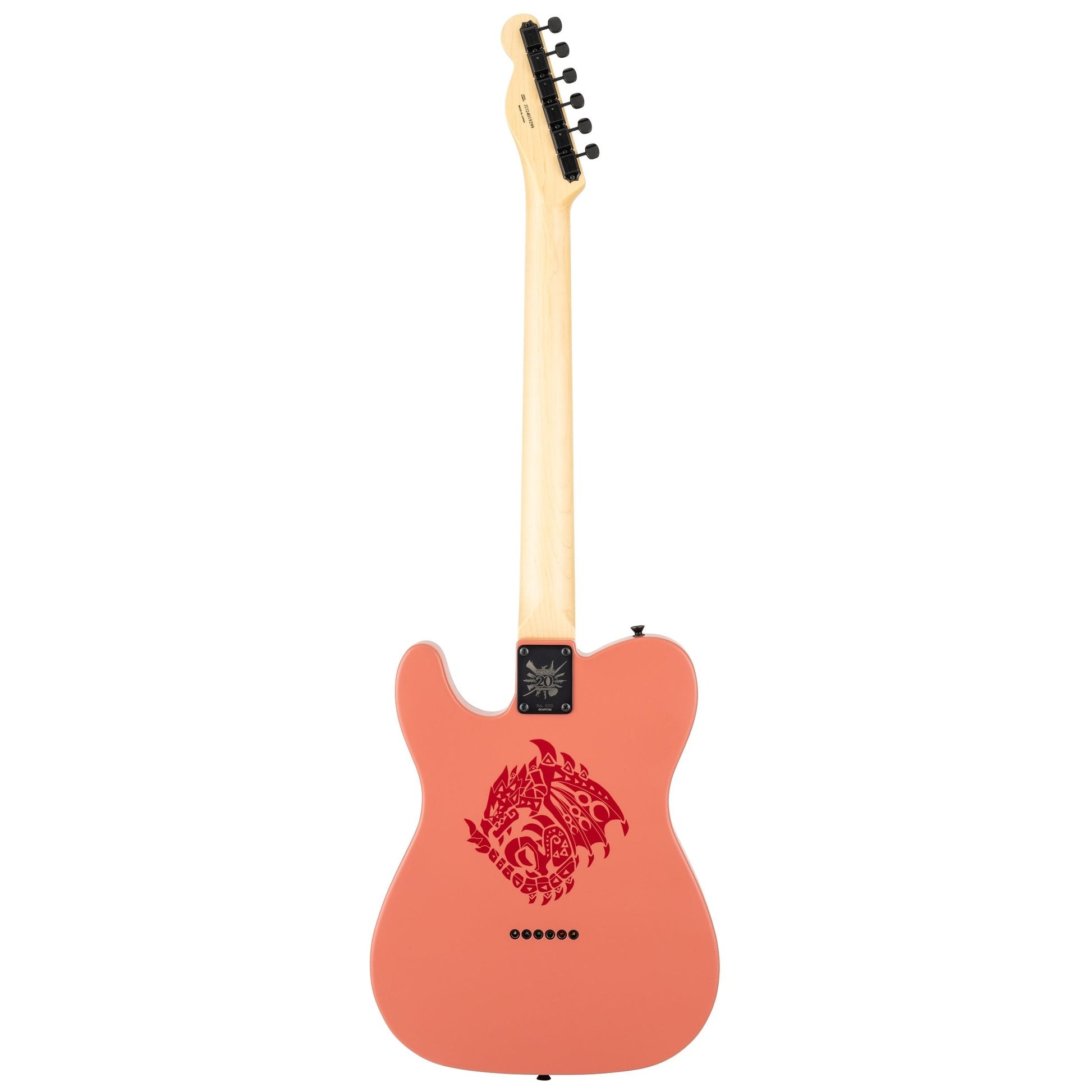 Đàn Guitar Điện Fender Monster Hunter Rathalos Telecaster SH, Rosewood Fingerboard, Rathalos Red - Việt Music