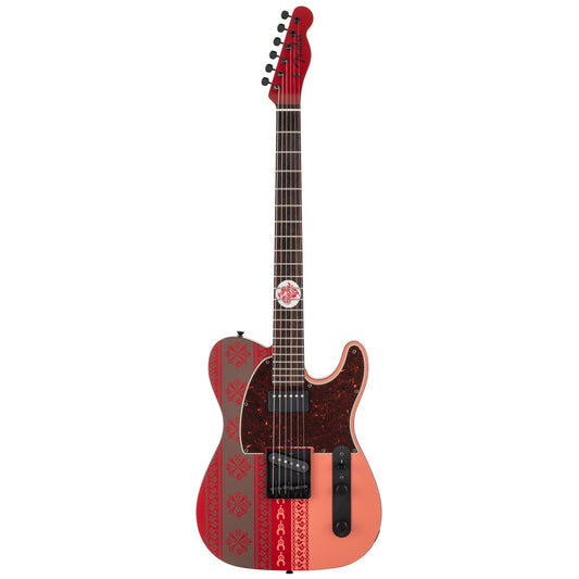 Đàn Guitar Điện Fender Monster Hunter Rathalos Telecaster SH, Rosewood Fingerboard, Rathalos Red - Việt Music