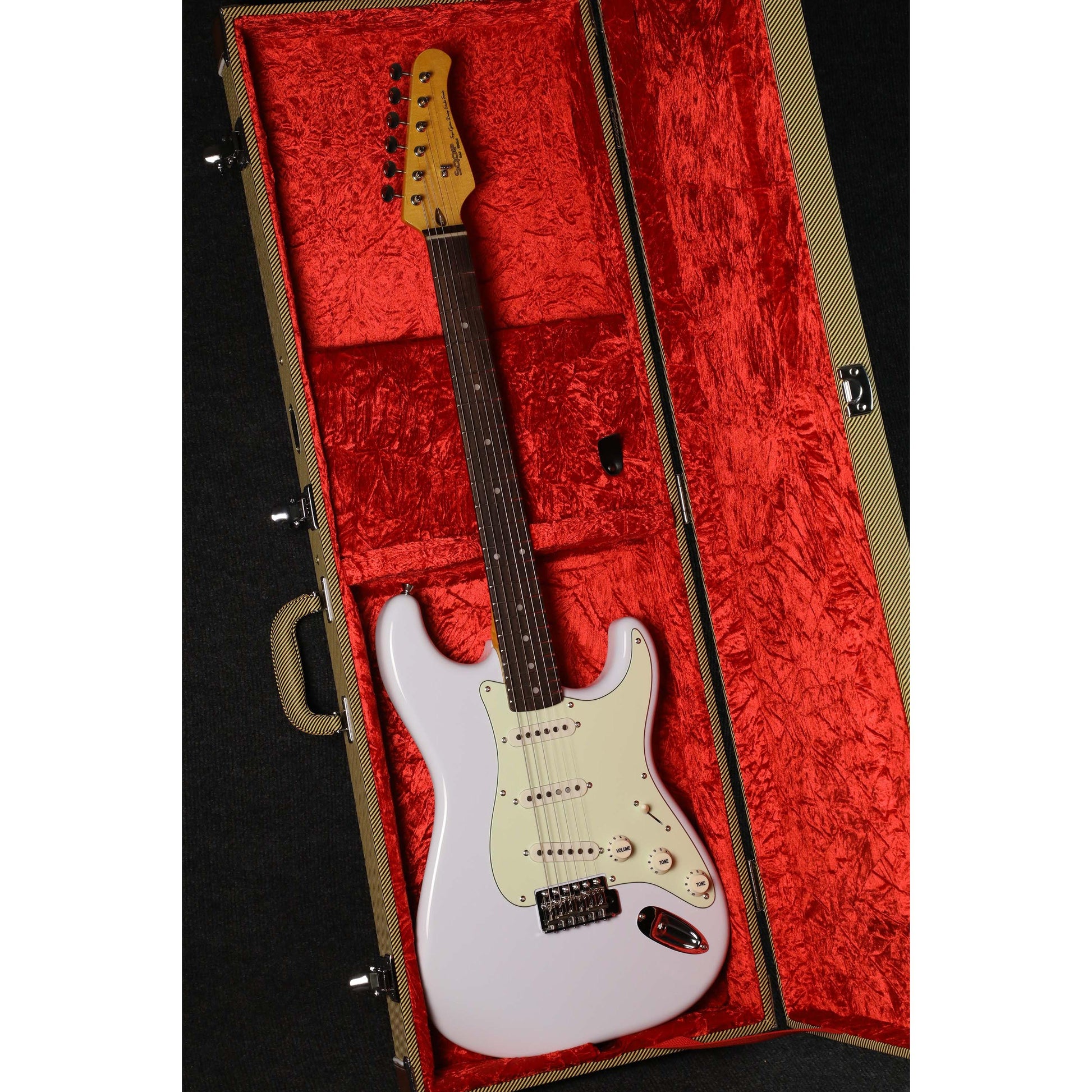 Đàn Guitar Điện Sqoe SEST1002 SSS, Rosewood Fingerboard - Việt Music