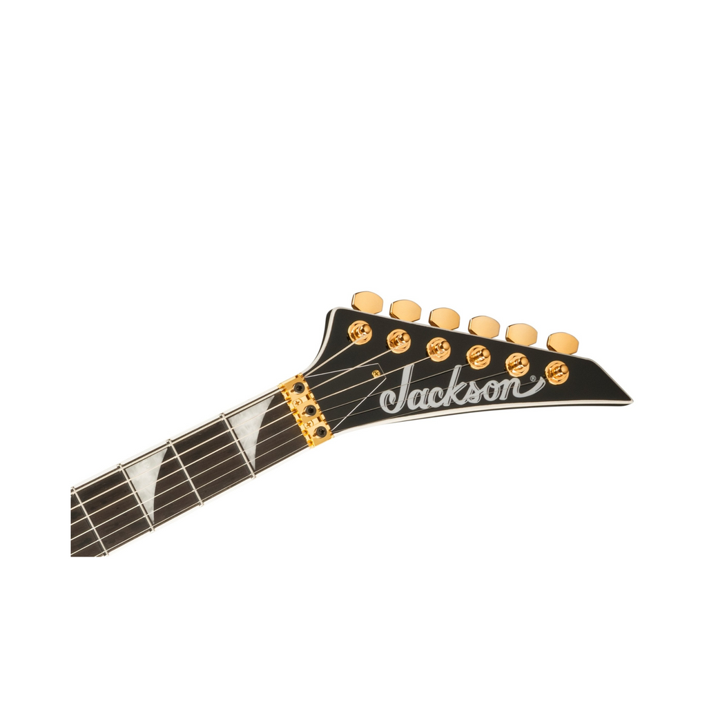 Đàn Guitar Điện Jackson Concept Series Limited Edition Rhoads RR24 FR H, Ebony Fingerboard, Black with White Pinstripes