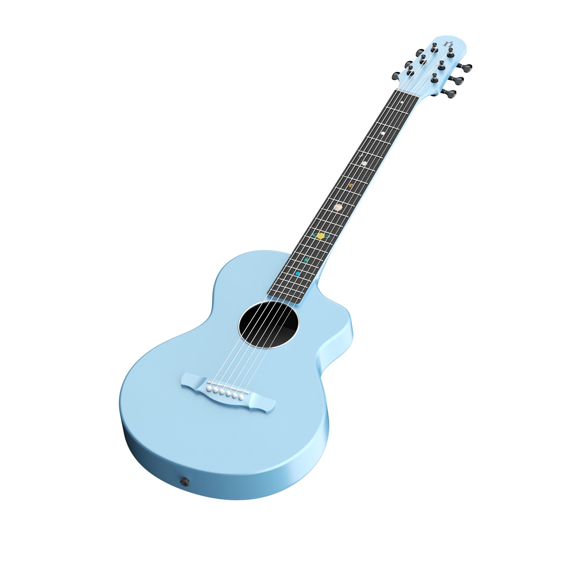 Đàn Guitar Acoustic Natasha Asteroid, Ocean Blue - Việt Music