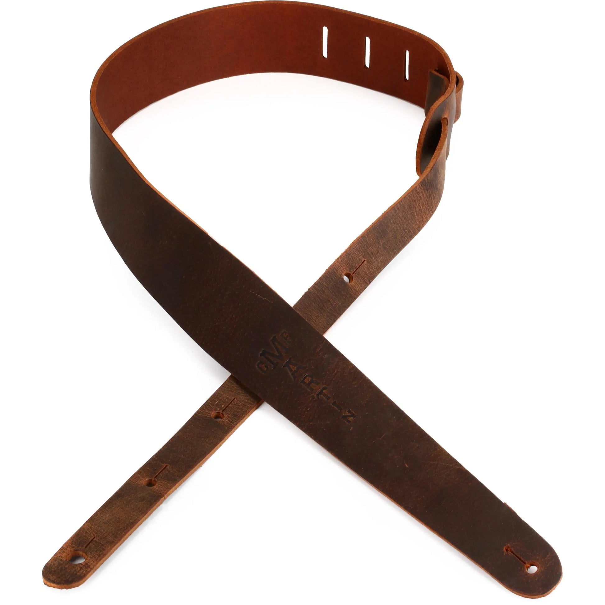 Dây Đeo Đàn Guitar Martin 18A0065 Vintage Leather, Brown - Việt Music