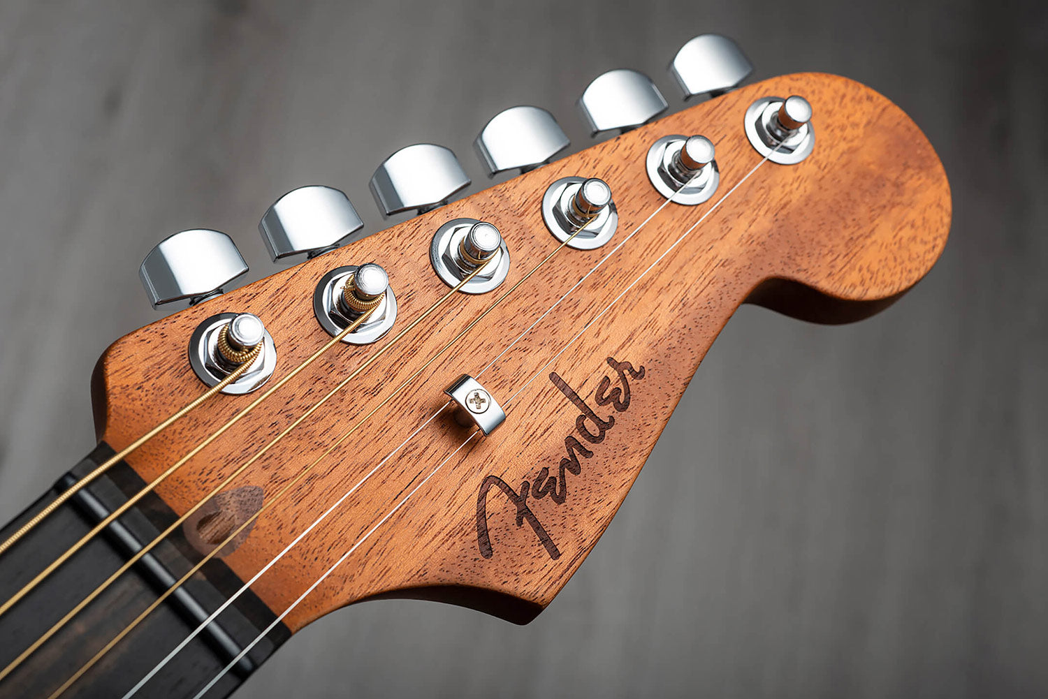 Fender American Acoustasonic Jazzmaster Headstock