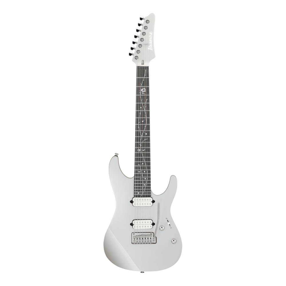 Đàn Guitar Điện Ibanez TOD70 - Tim Henson Signature HH, Ebony Fingerboard, Classic Silver - 7 Strings