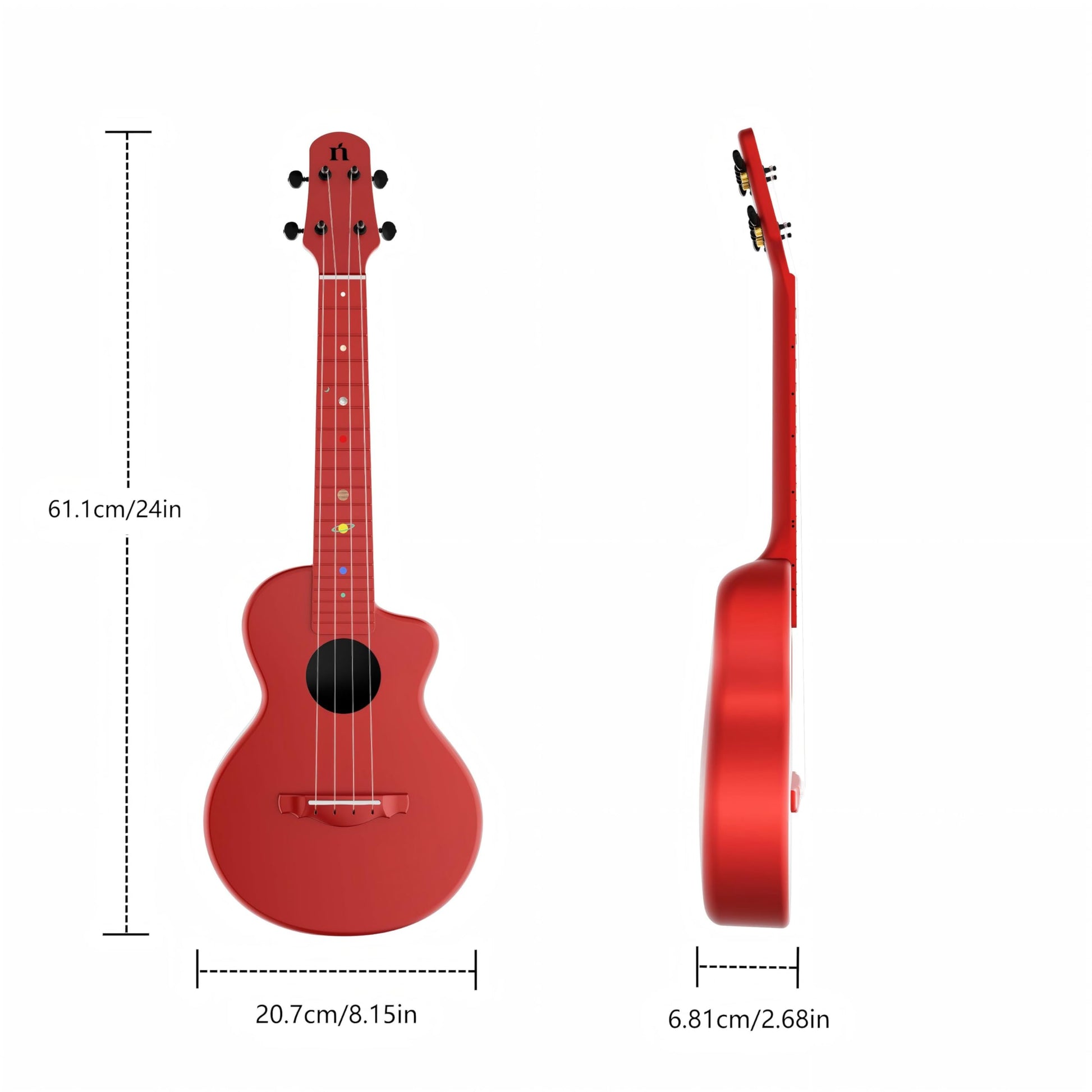 Đàn Ukulele Concert Natasha Comet - Việt Music