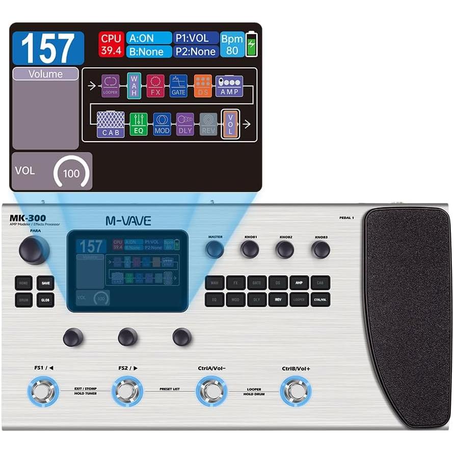 Pedal Guitar M-Vave MK-300 - Việt Music