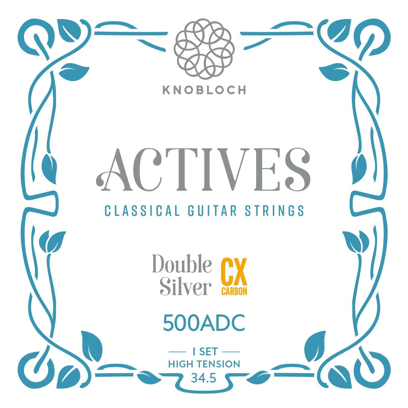 Dây Đàn Guitar Classic Knobloch 500ADC Actives Double Silver CX Carbon - Việt Music