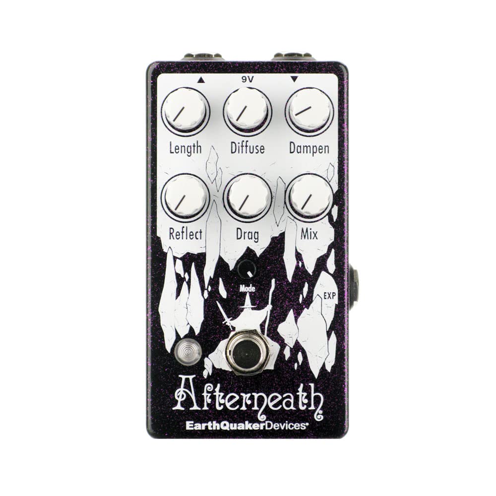 Pedal Guitar EarthQuaker Devices Afterneath V3 Enhanced Otherworldly Reverberator - Việt Music