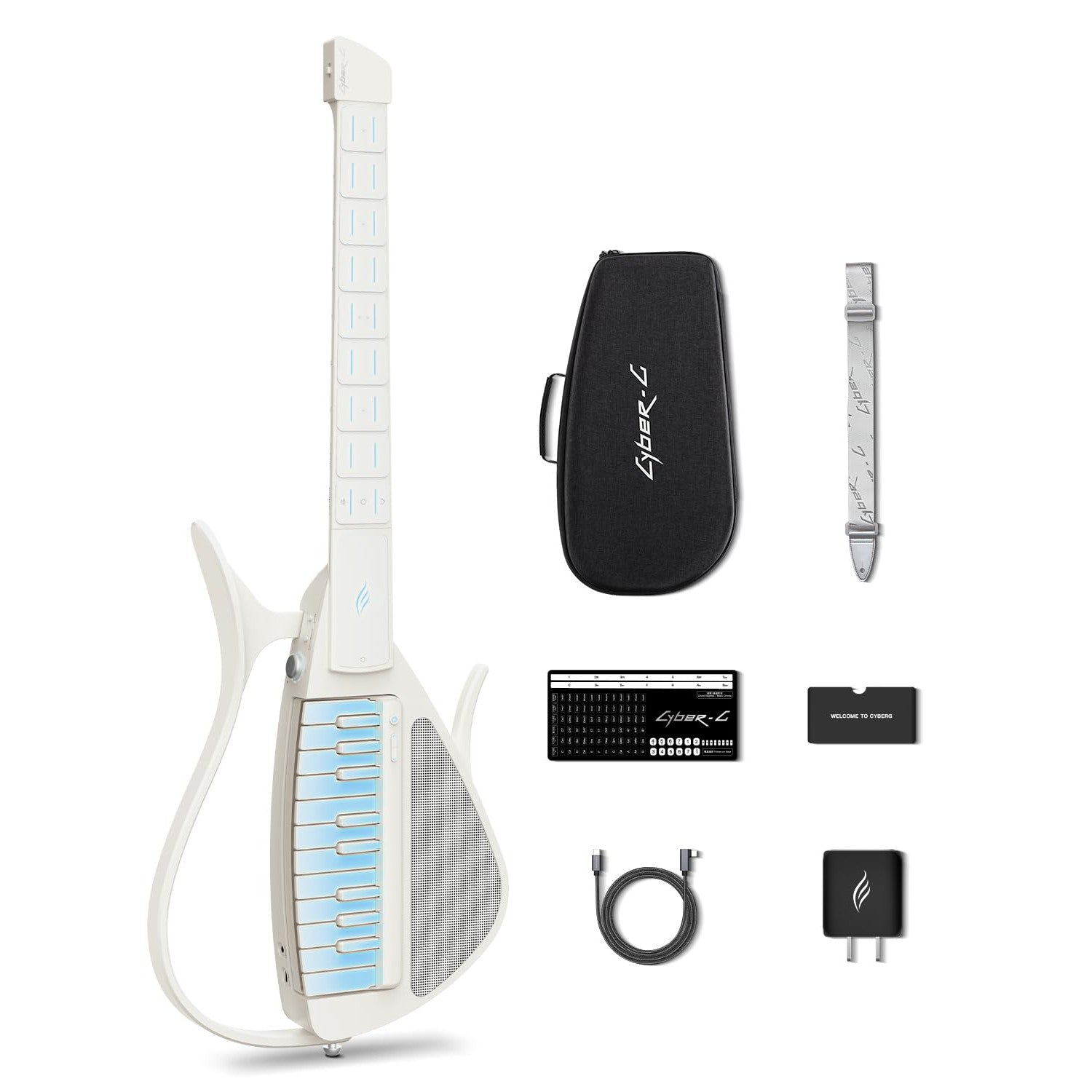 Đàn Guitar Điện Enya Cyber-G Automatic Stringless - Việt Music