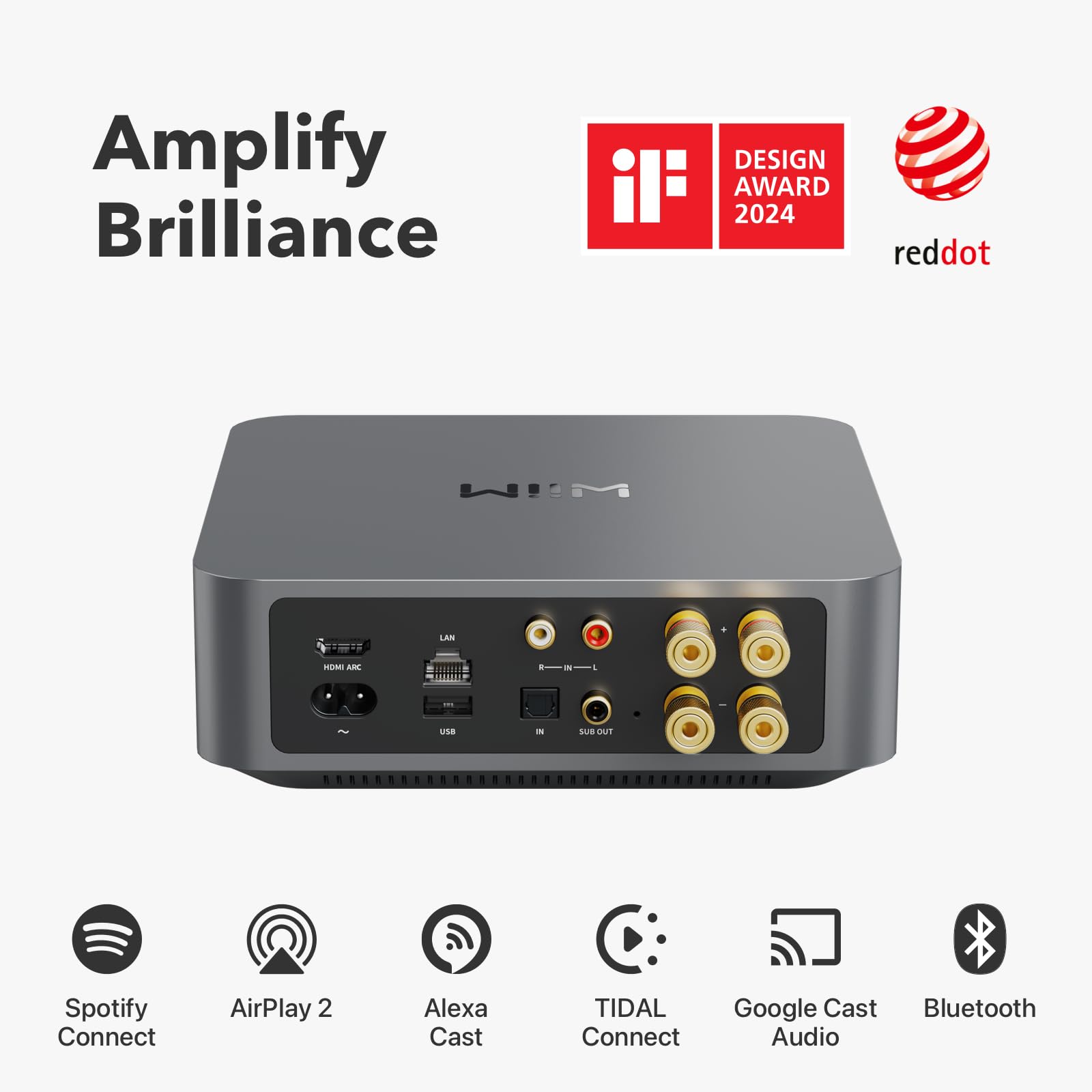 Amply WiiM Amp - Streaming Amplifiers - Việt Music