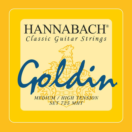 Dây Đàn Guitar Classic Hannabach 725MHT Goldin
