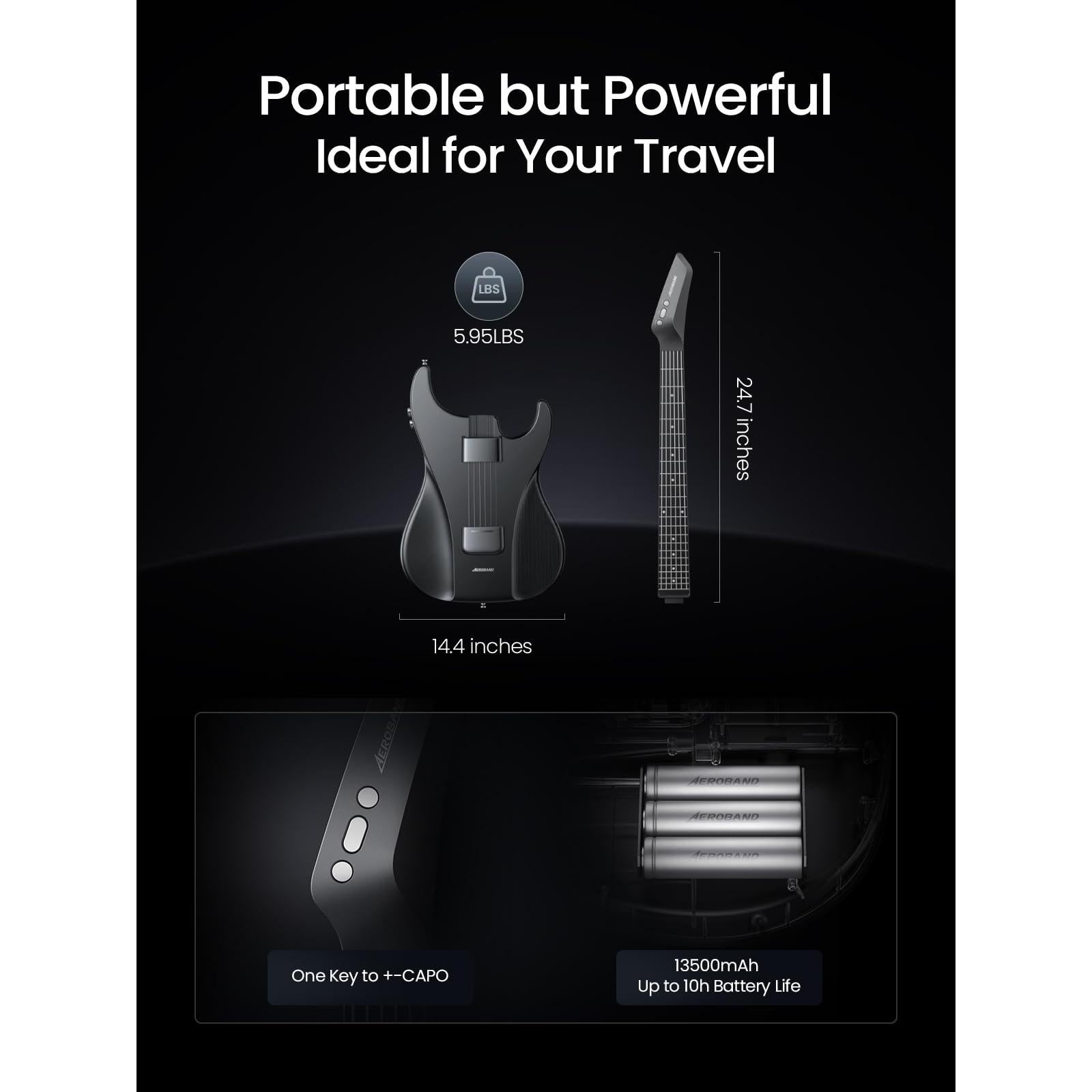 Đàn Guitar Silent AeroBand AG01 - Việt Music
