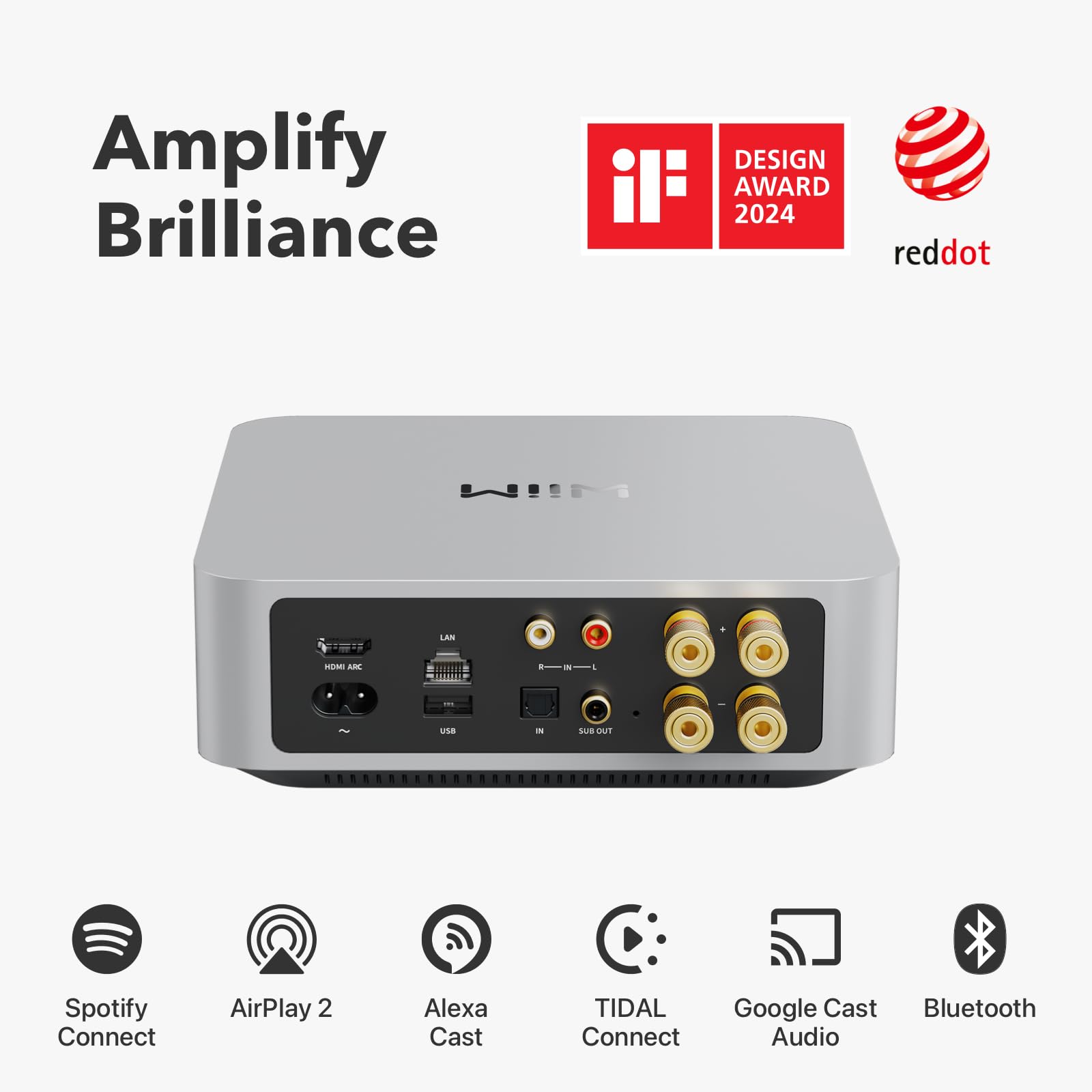 Amply WiiM Amp - Streaming Amplifiers - Việt Music