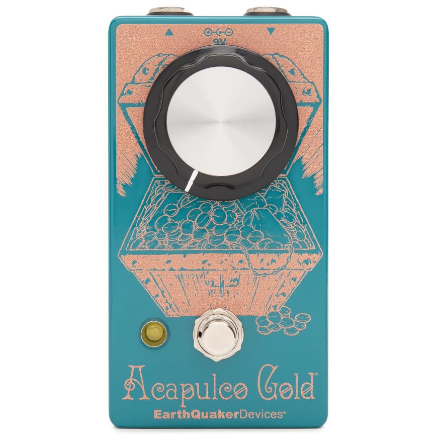 Pedal Guitar EarthQuaker Devices Acapulco Gold Power Amp Distortion, Water Blue - Việt Music