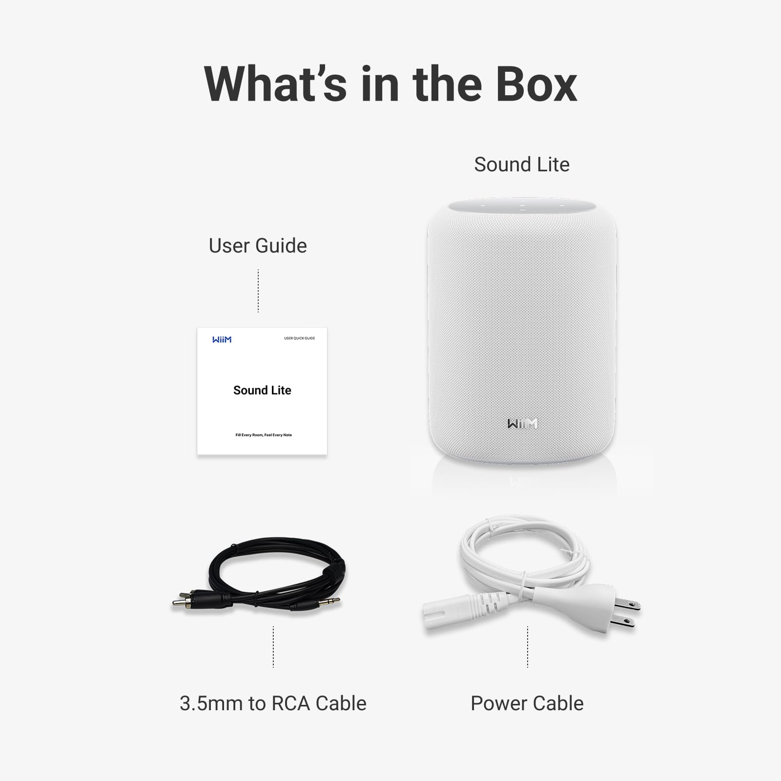 Loa WiiM Sound Lite Bluetooth, 100W - Việt Music